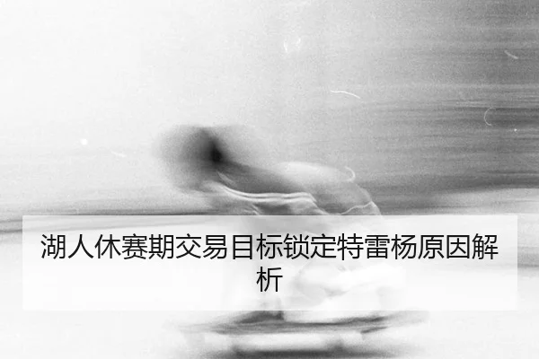湖人休赛期交易目标锁定特雷杨原因解析
